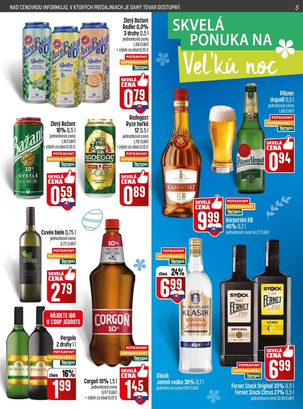 COOP JEDNOTA leták - Od utorka 31.3.2026 (2026-03-31 - 2026-04-08) | 11