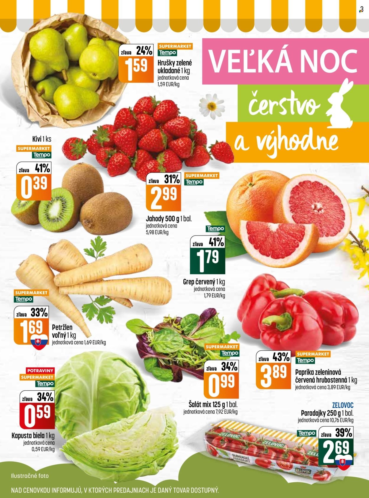 COOP JEDNOTA leták - Od utorka 31.3.2026 (2026-03-31 - 2026-04-08) | 3