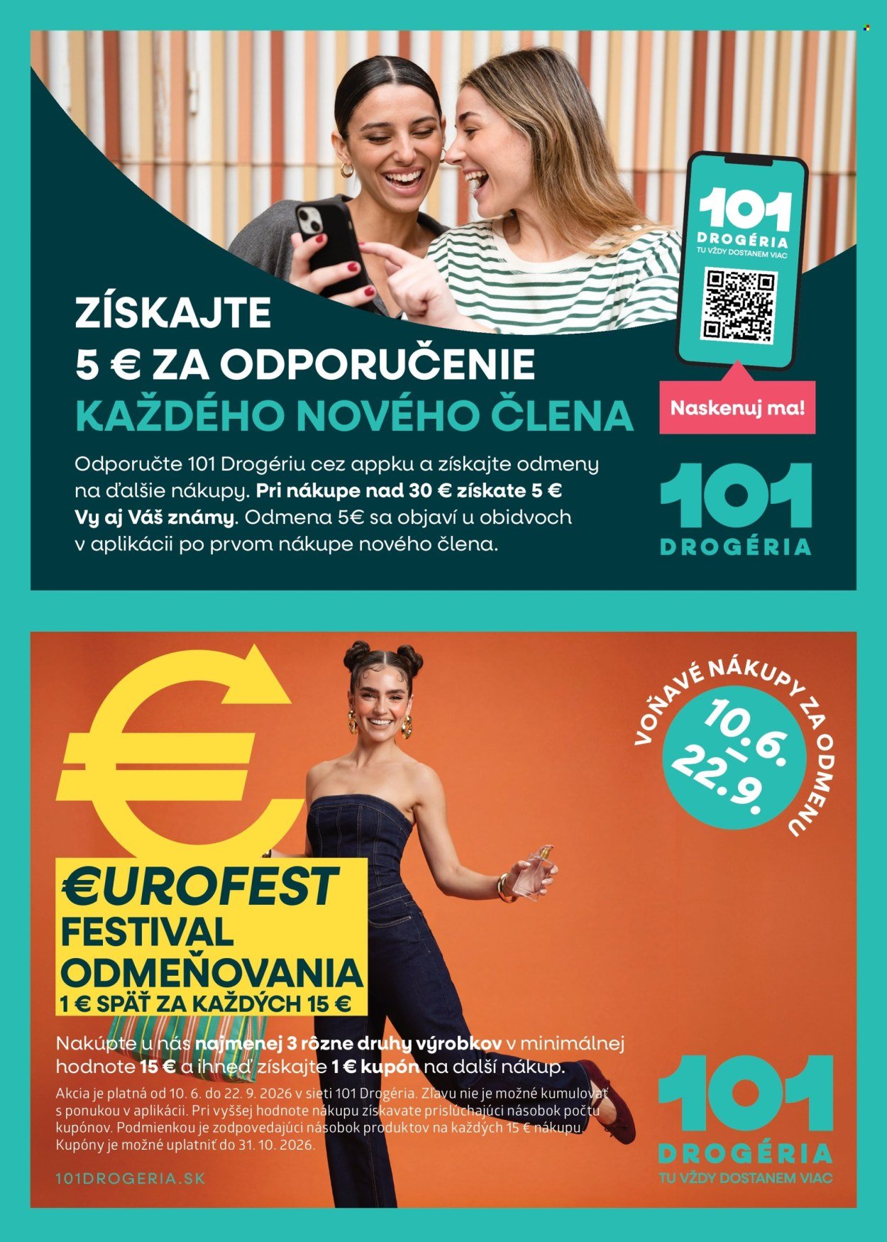 101 DROGERIE leták - Od stredy 9.9.2026