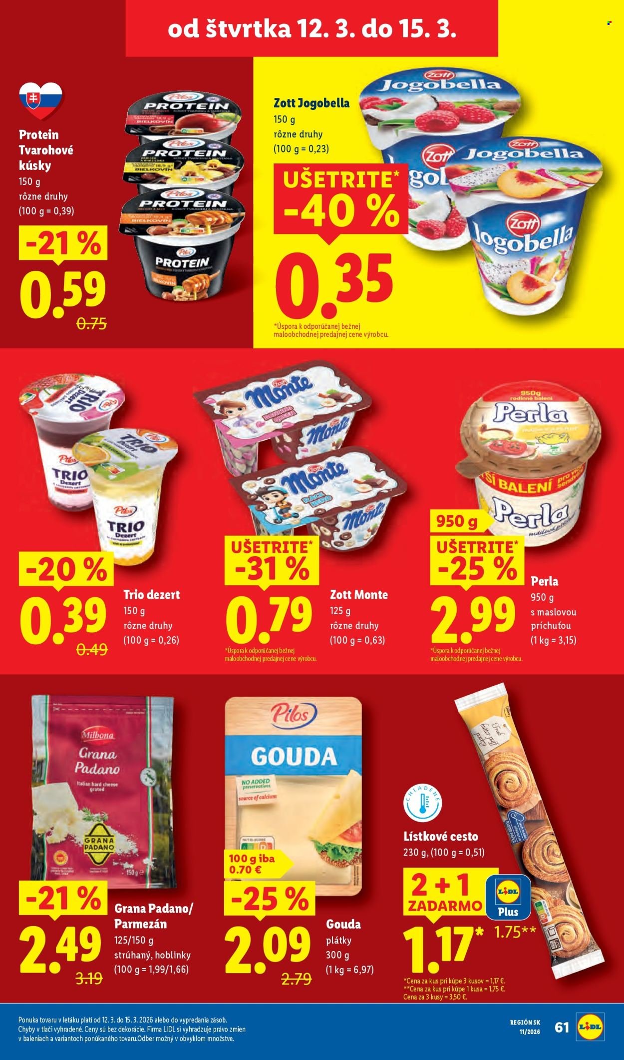 LIDL leták - Od štvrtka 12.3.2026 (2026-03-12 - 2026-03-15) | 15