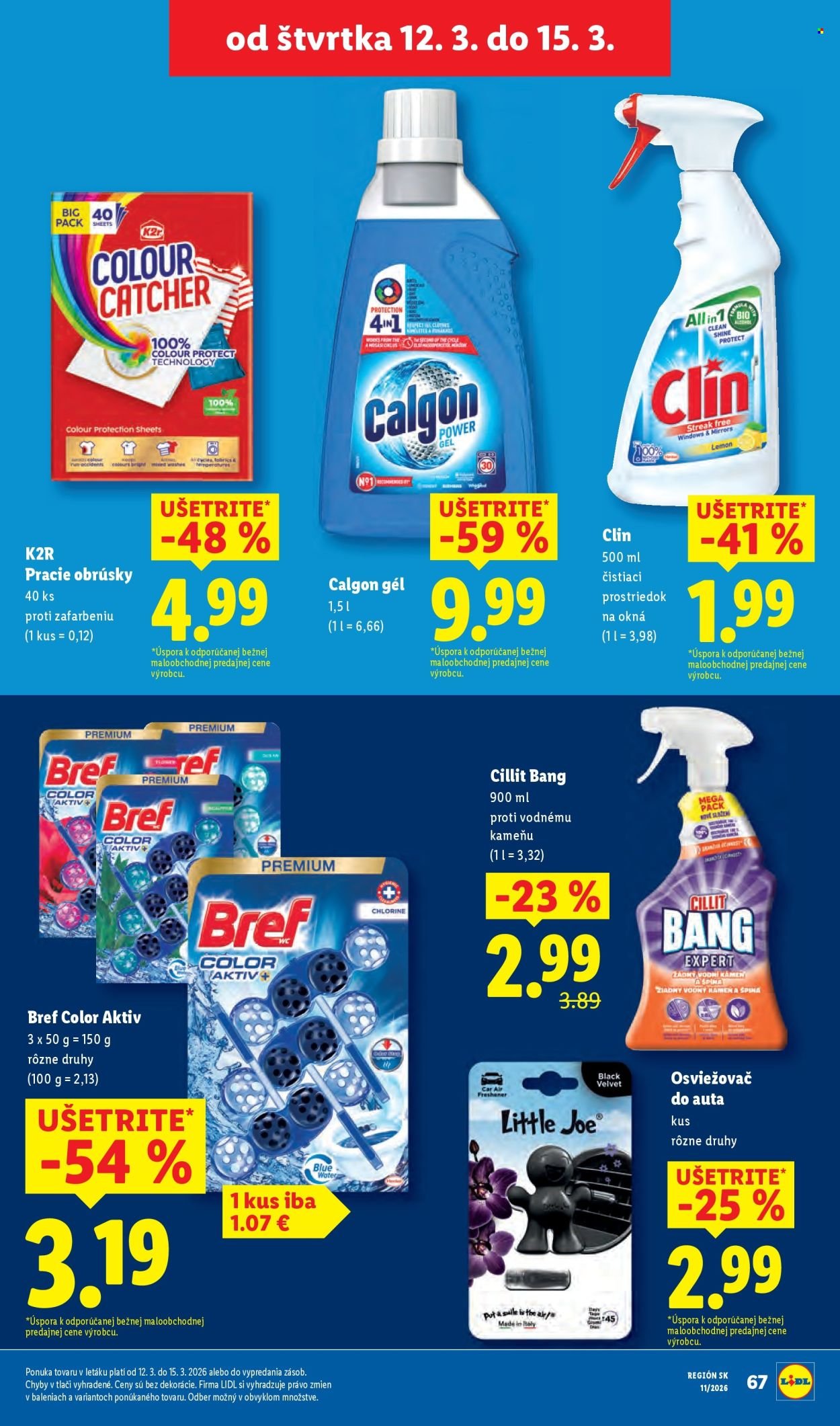 LIDL leták - Od štvrtka 12.3.2026 (2026-03-12 - 2026-03-15) | 25