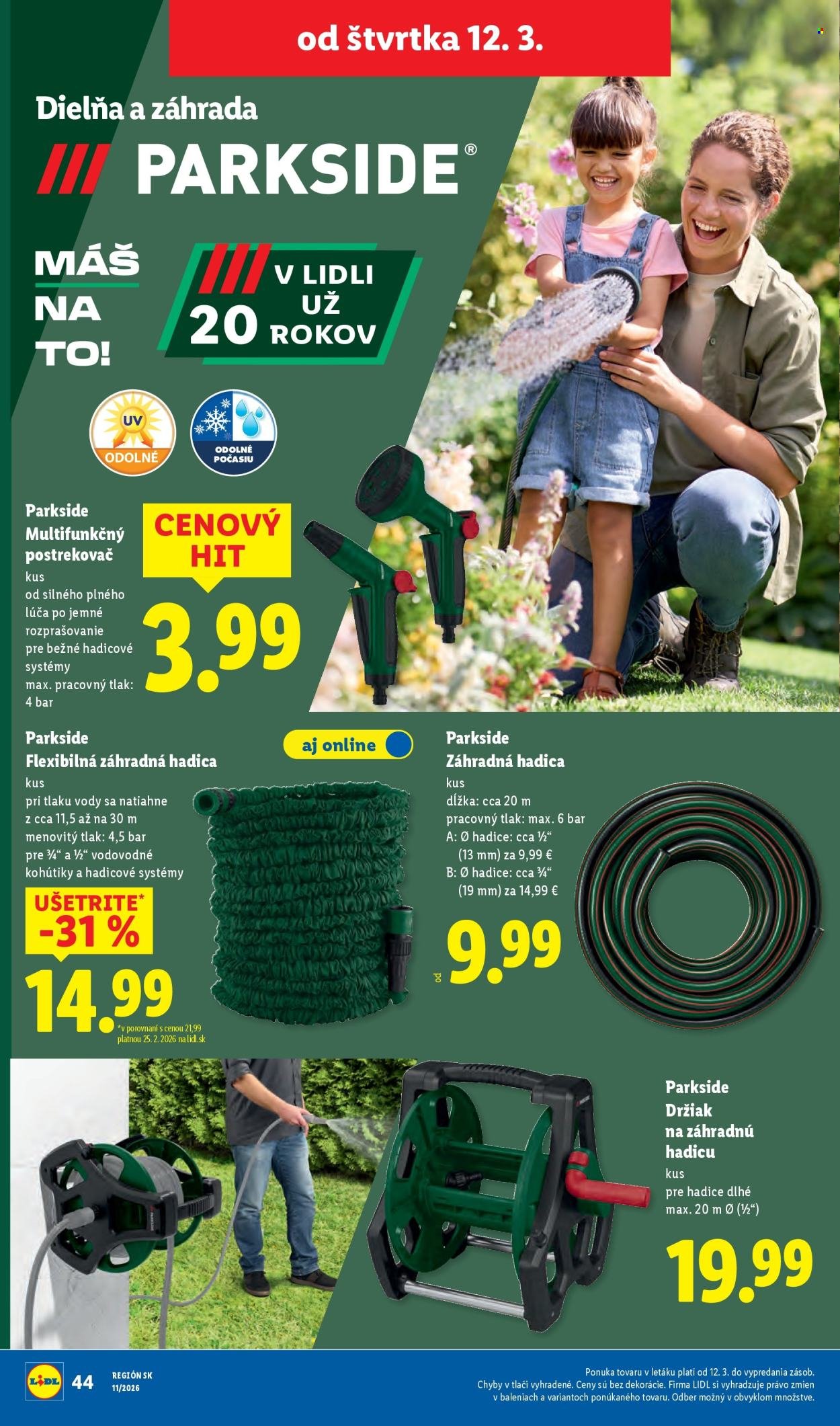 LIDL leták - Od štvrtka 12.3.2026 (2026-03-12 - 2026-03-15) | 30