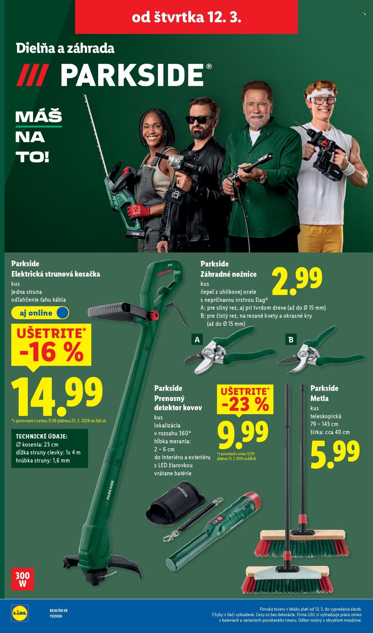 LIDL leták - Od štvrtka 12.3.2026 (2026-03-12 - 2026-03-15) | 34