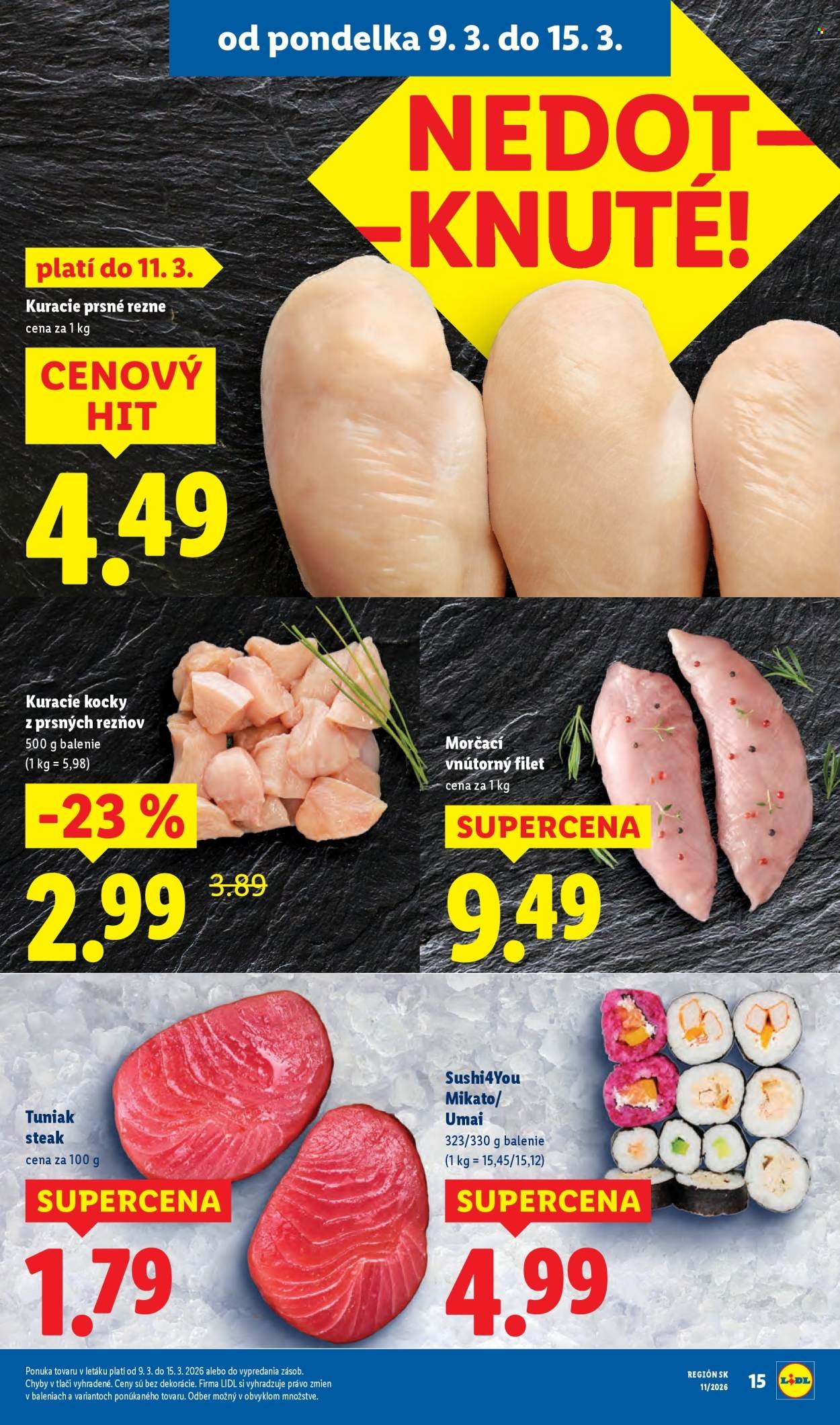 LIDL leták - Od štvrtka 12.3.2026 (2026-03-12 - 2026-03-15) | 57