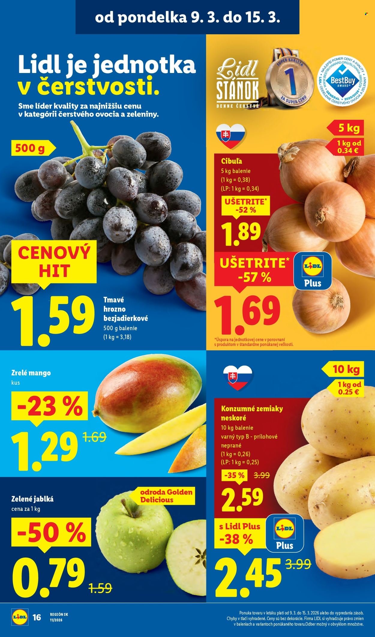LIDL leták - Od štvrtka 12.3.2026 (2026-03-12 - 2026-03-15) | 58