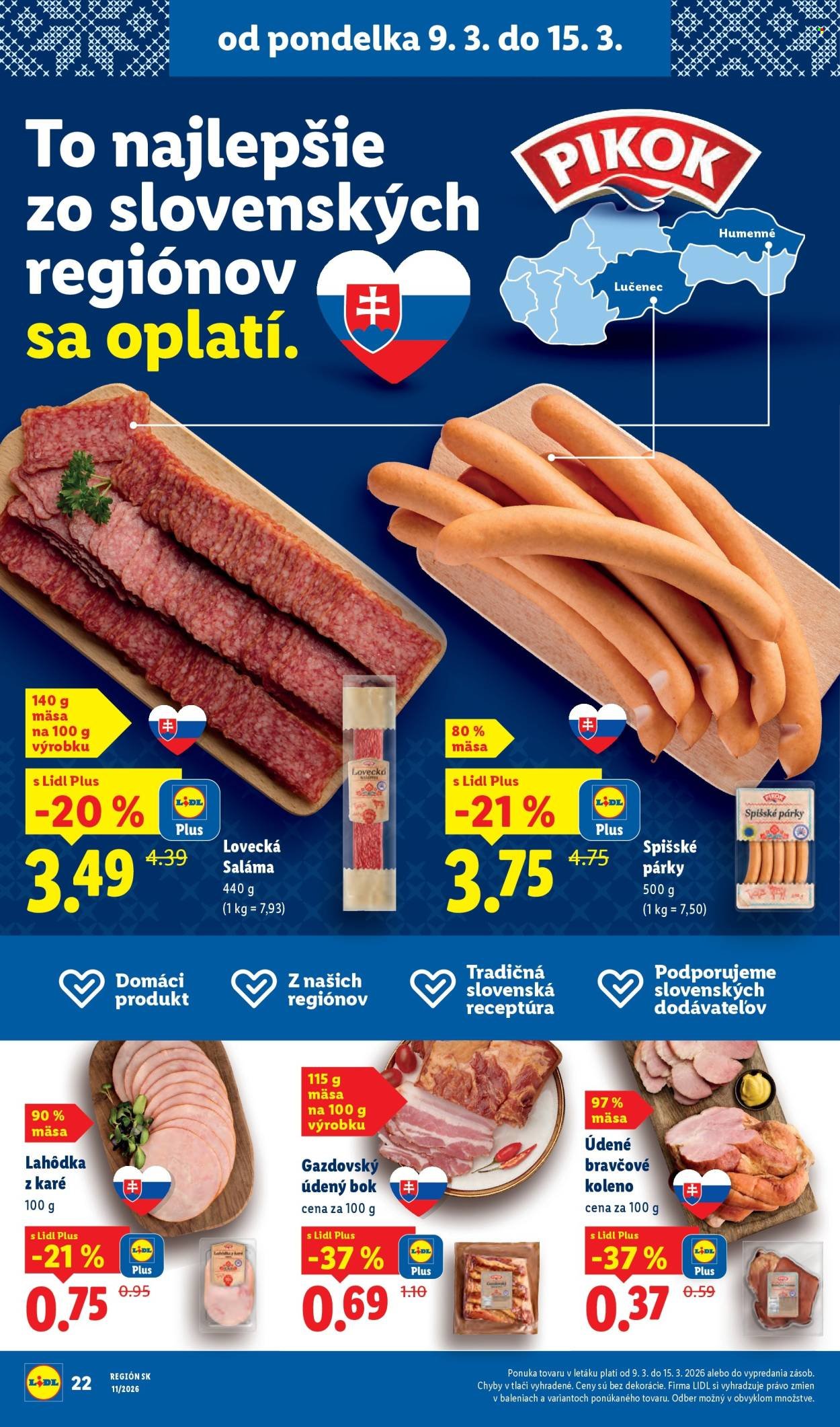 LIDL leták - Od štvrtka 12.3.2026 (2026-03-12 - 2026-03-15) | 66