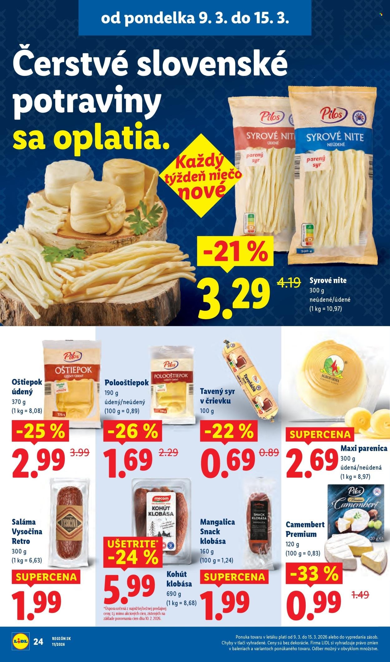 LIDL leták - Od štvrtka 12.3.2026 (2026-03-12 - 2026-03-15) | 68