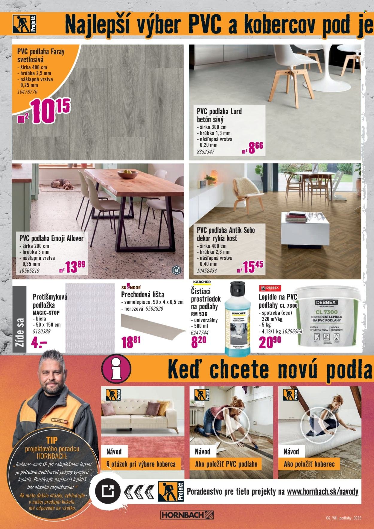 HORNBACH leták - Váš ďalší projekt - Podlahy