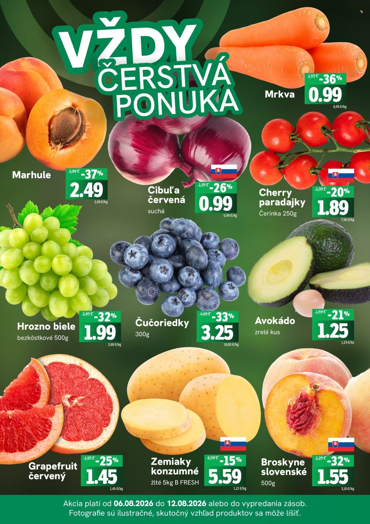 FRESH leták - Týždenná akcia
