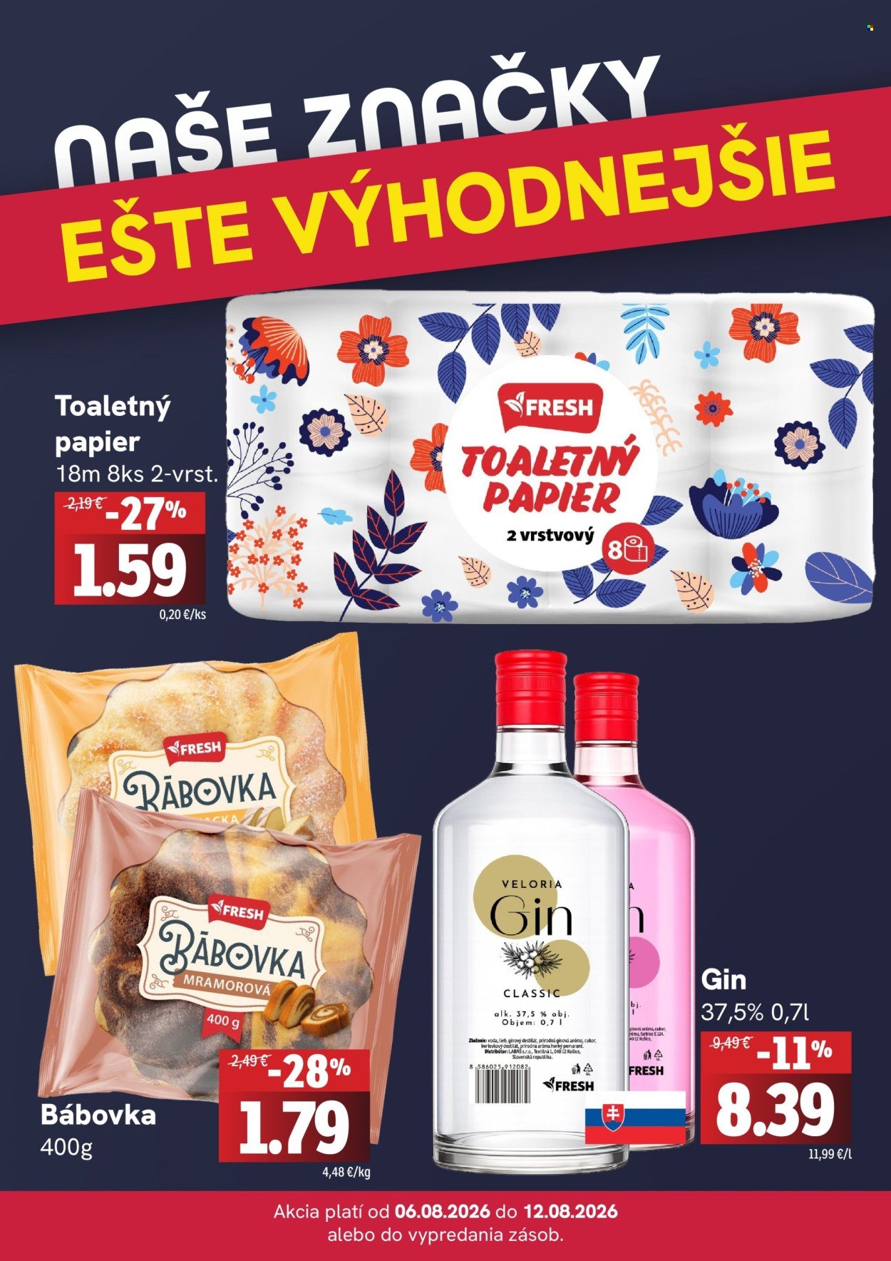 FRESH leták - Týždenná akcia
