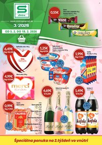SINTRA leták - Od štvrtka 5.2.2026 (2026-02-05 - 2026-02-18)