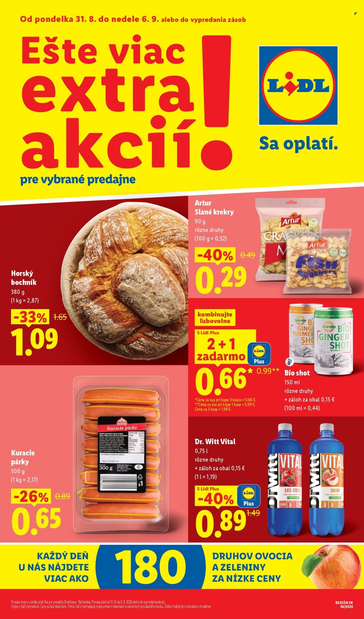 LIDL leták - Extra akcie - BA Račianska