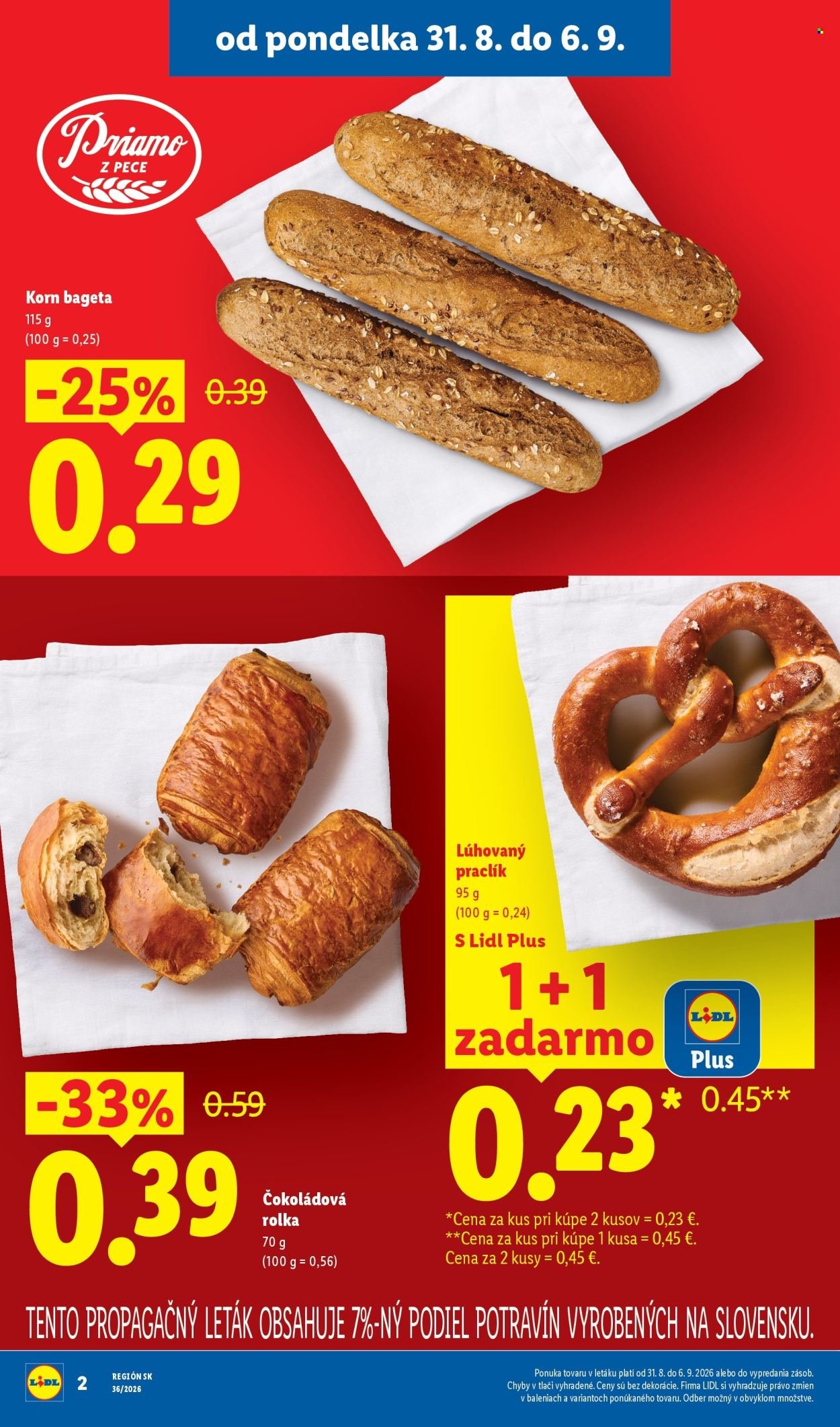 LIDL leták - Extra akcie - BA Račianska