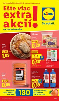 LIDL leták - Extra akcie - BA Račianska