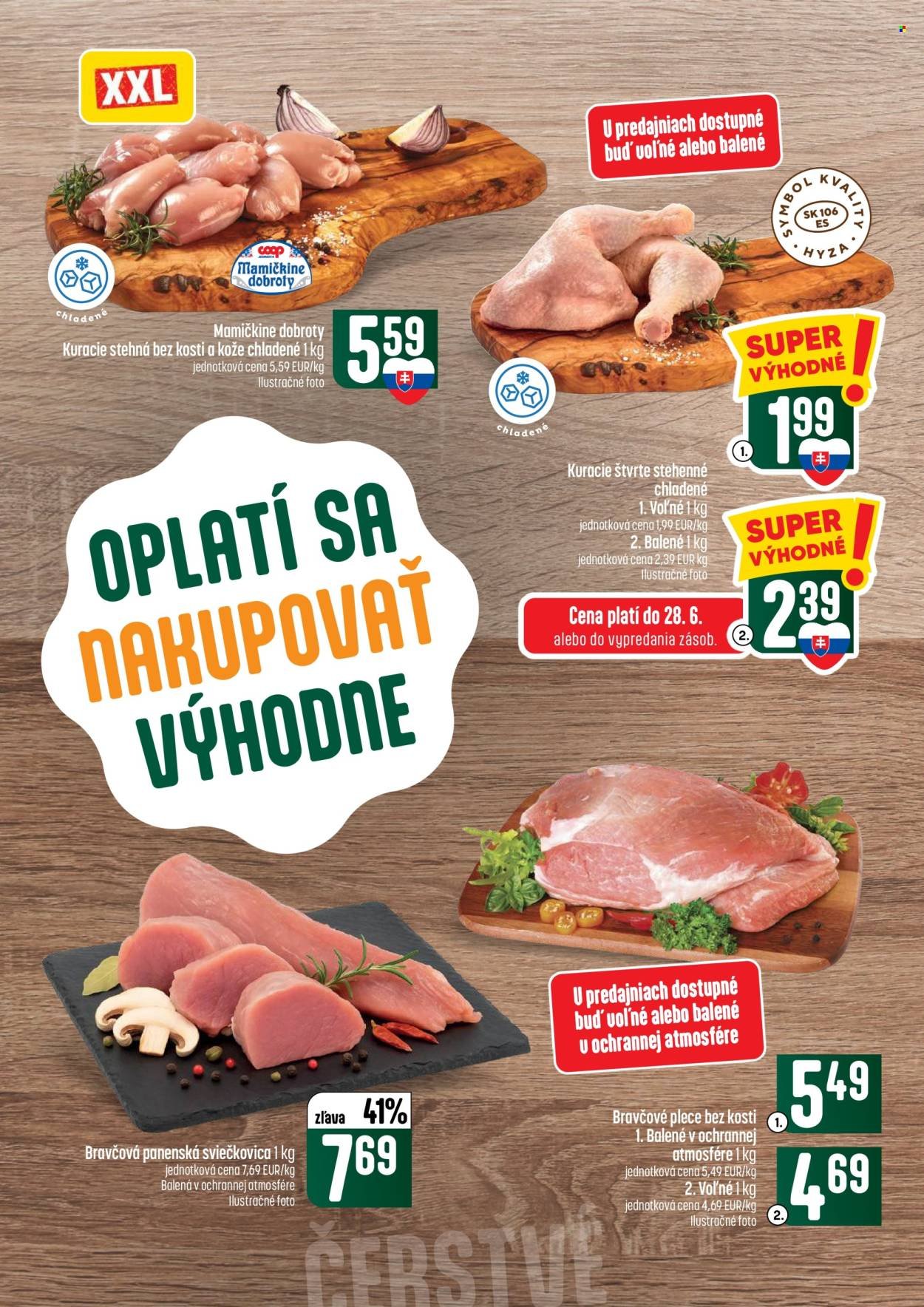 COOP JEDNOTA leták - Od štvrtka 25.6.2026