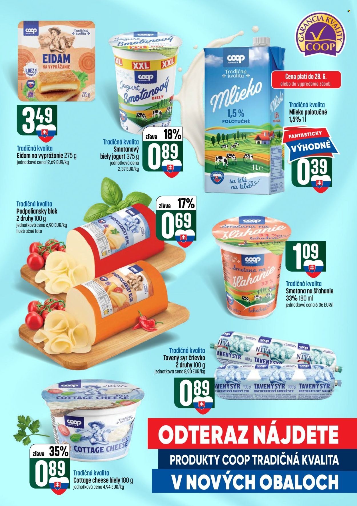COOP JEDNOTA leták - Od štvrtka 25.6.2026