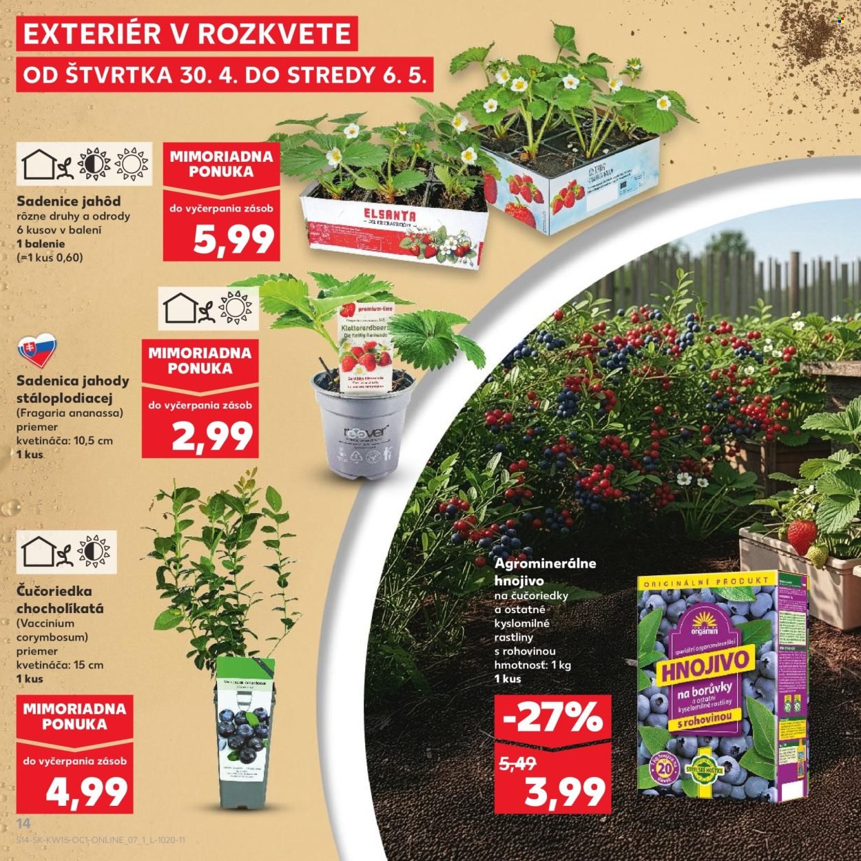 KAUFLAND leták - Exteriér v rozkvete (2026-04-09 - 2026-05-06) | 14