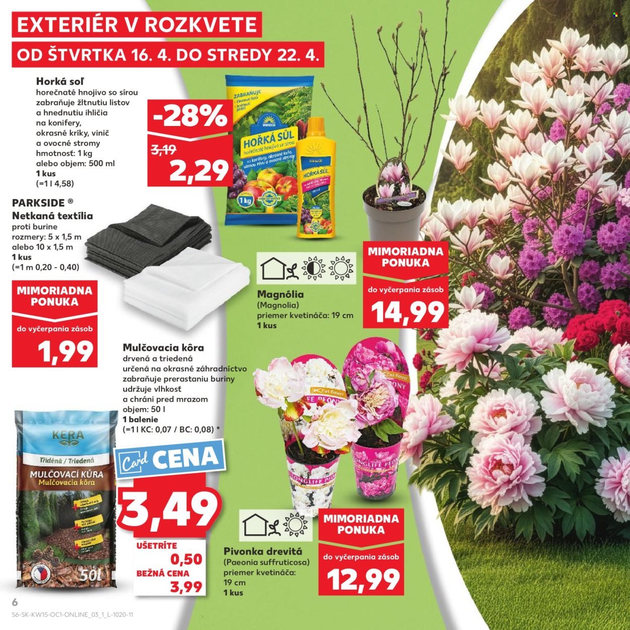 KAUFLAND leták - Exteriér v rozkvete (2026-04-09 - 2026-05-06) | 6