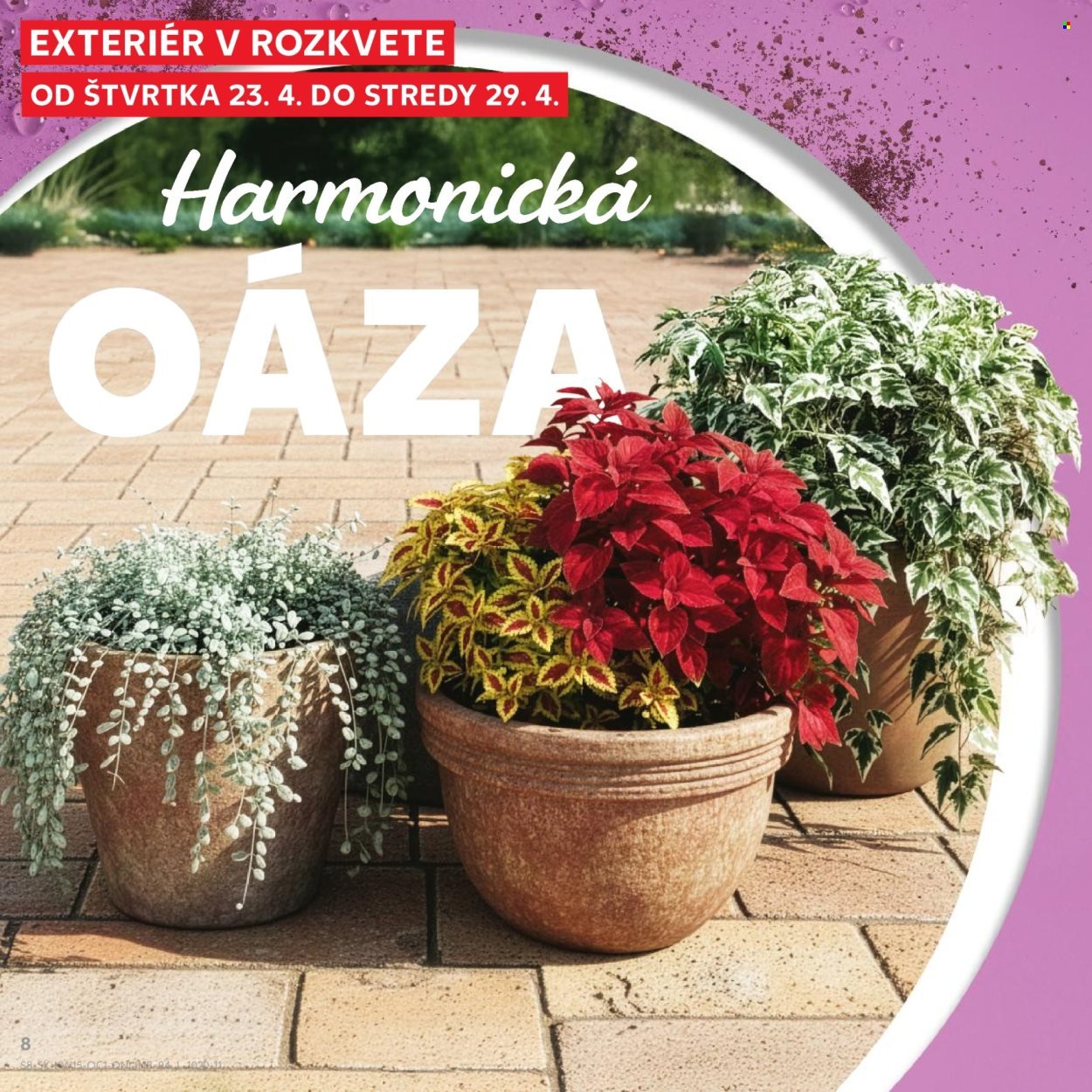 KAUFLAND leták - Exteriér v rozkvete (2026-04-09 - 2026-05-06) | 8