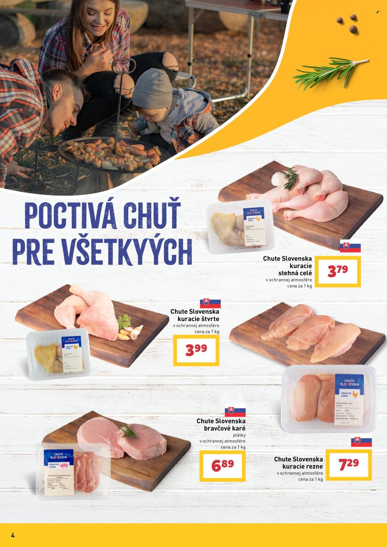 BILLA leták - Chute Slovenska