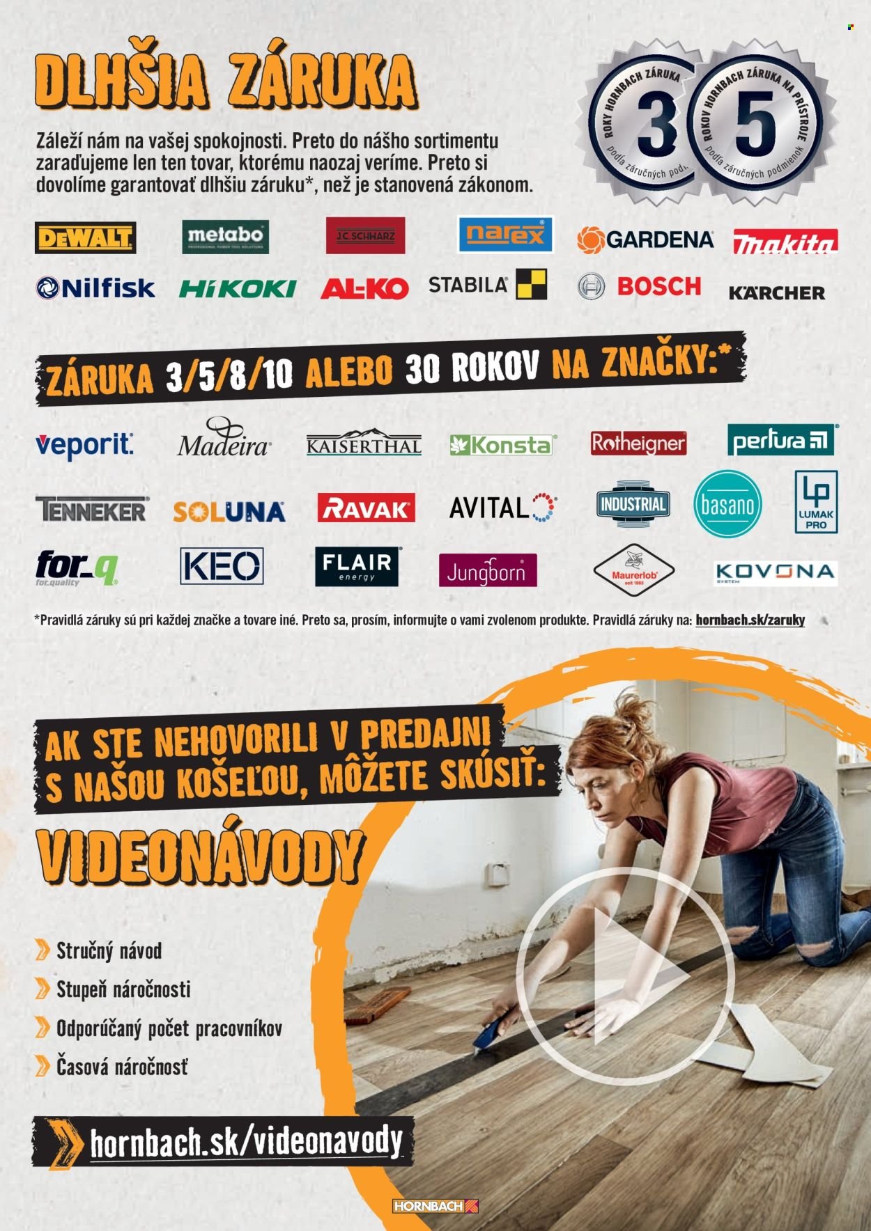 HORNBACH leták - Váš ďalší projekt - Slnečná ochrana