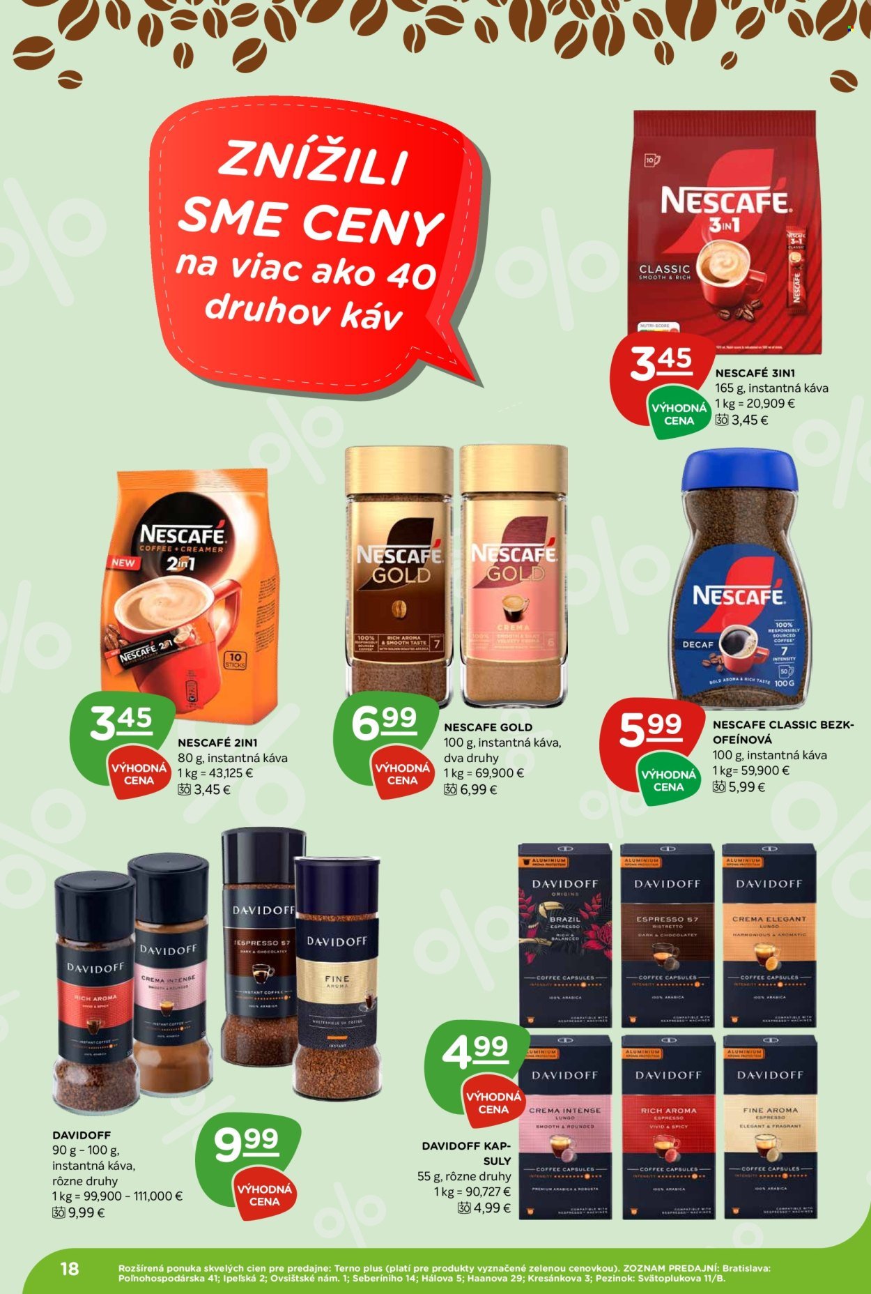 TERNO leták - Od štvrtka 19.3.2026 (2026-03-19 - 2026-03-25) | 18