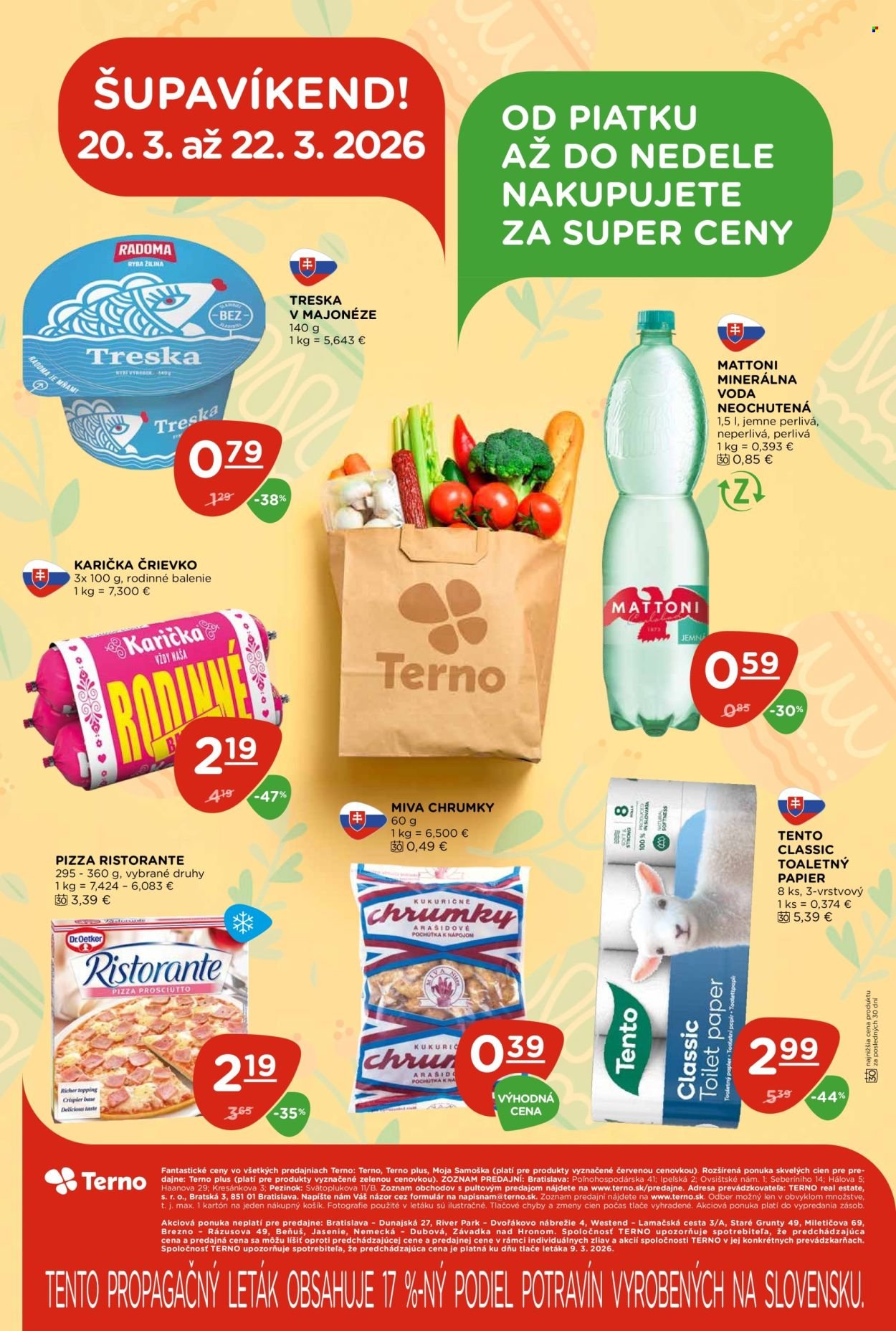 TERNO leták - Od štvrtka 19.3.2026 (2026-03-19 - 2026-03-25) | 26