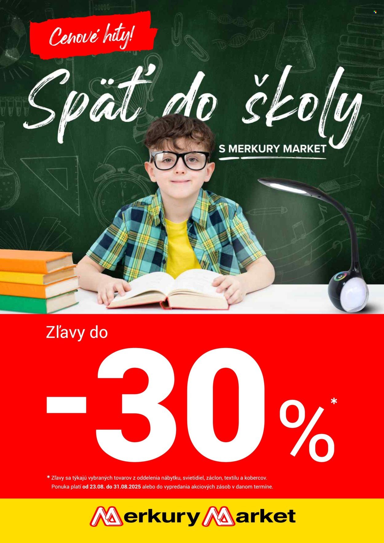 MERKURY MARKET leták - Späť do školy s Merkury Market (2025-08-23 - 2025-08-31) | 1