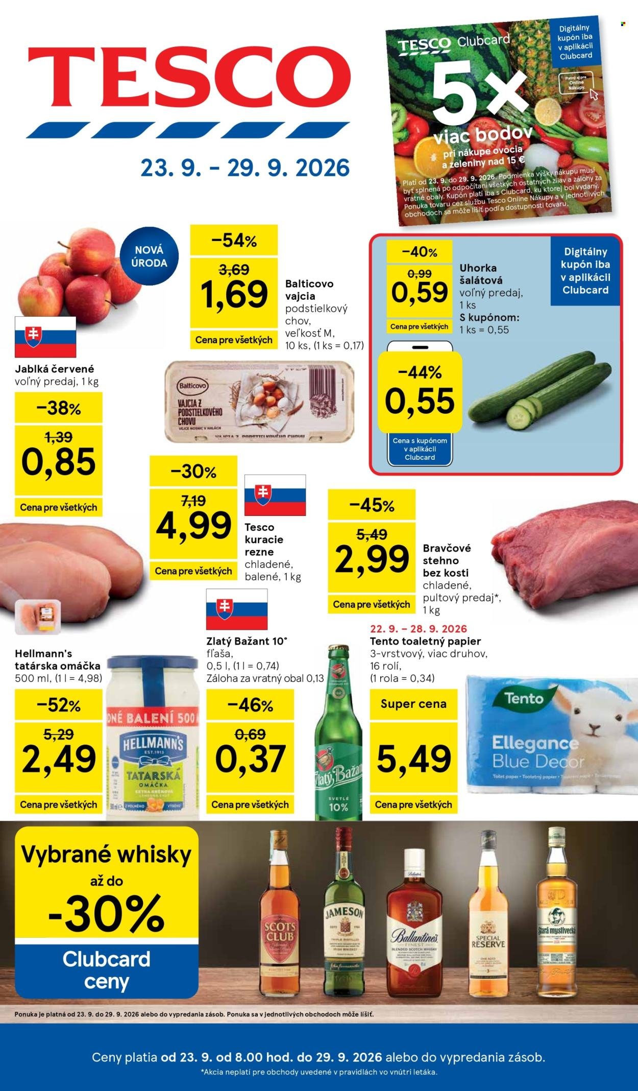 TESCO leták - Od stredy 23.9.2026