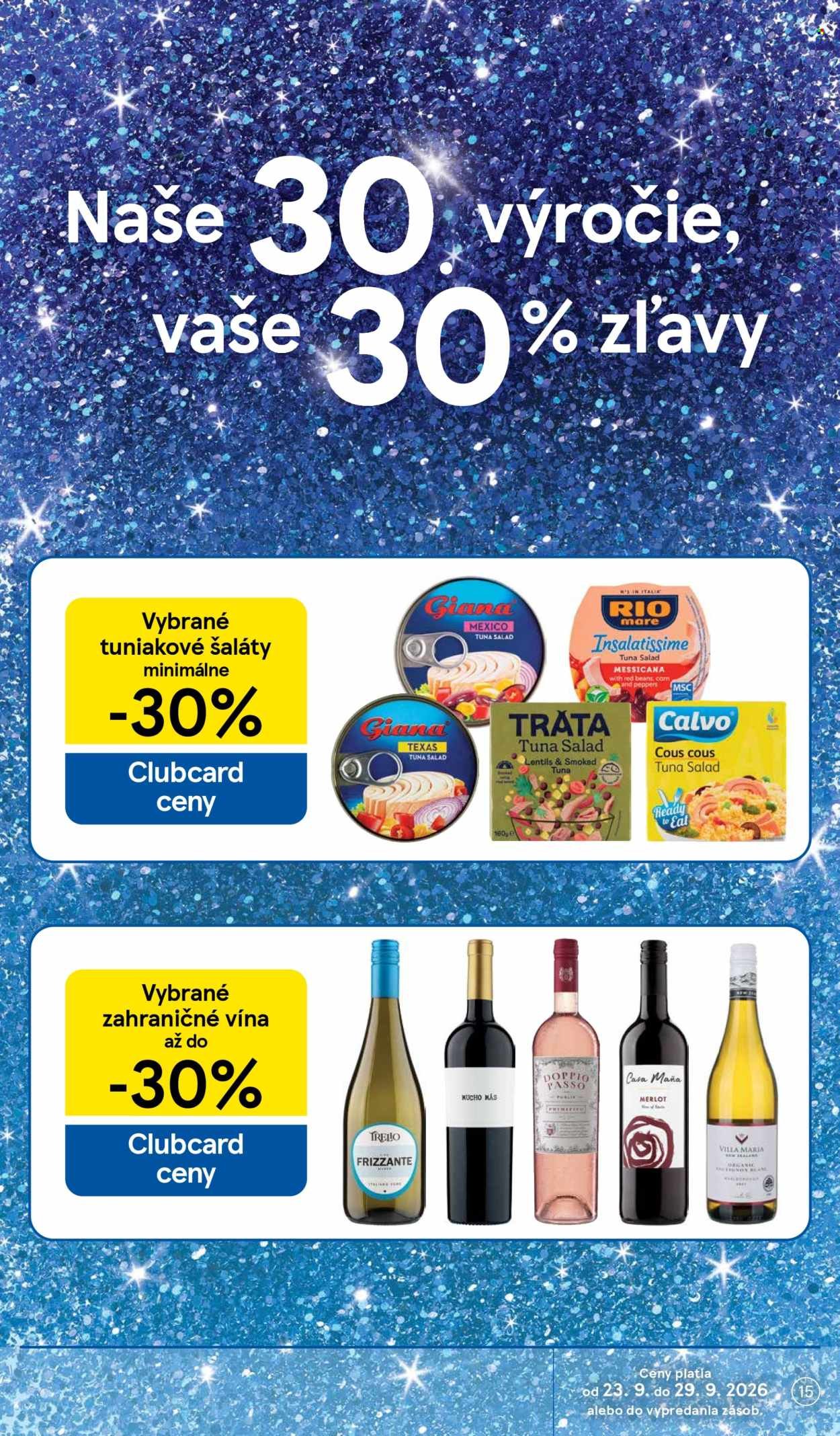 TESCO leták - Od stredy 23.9.2026
