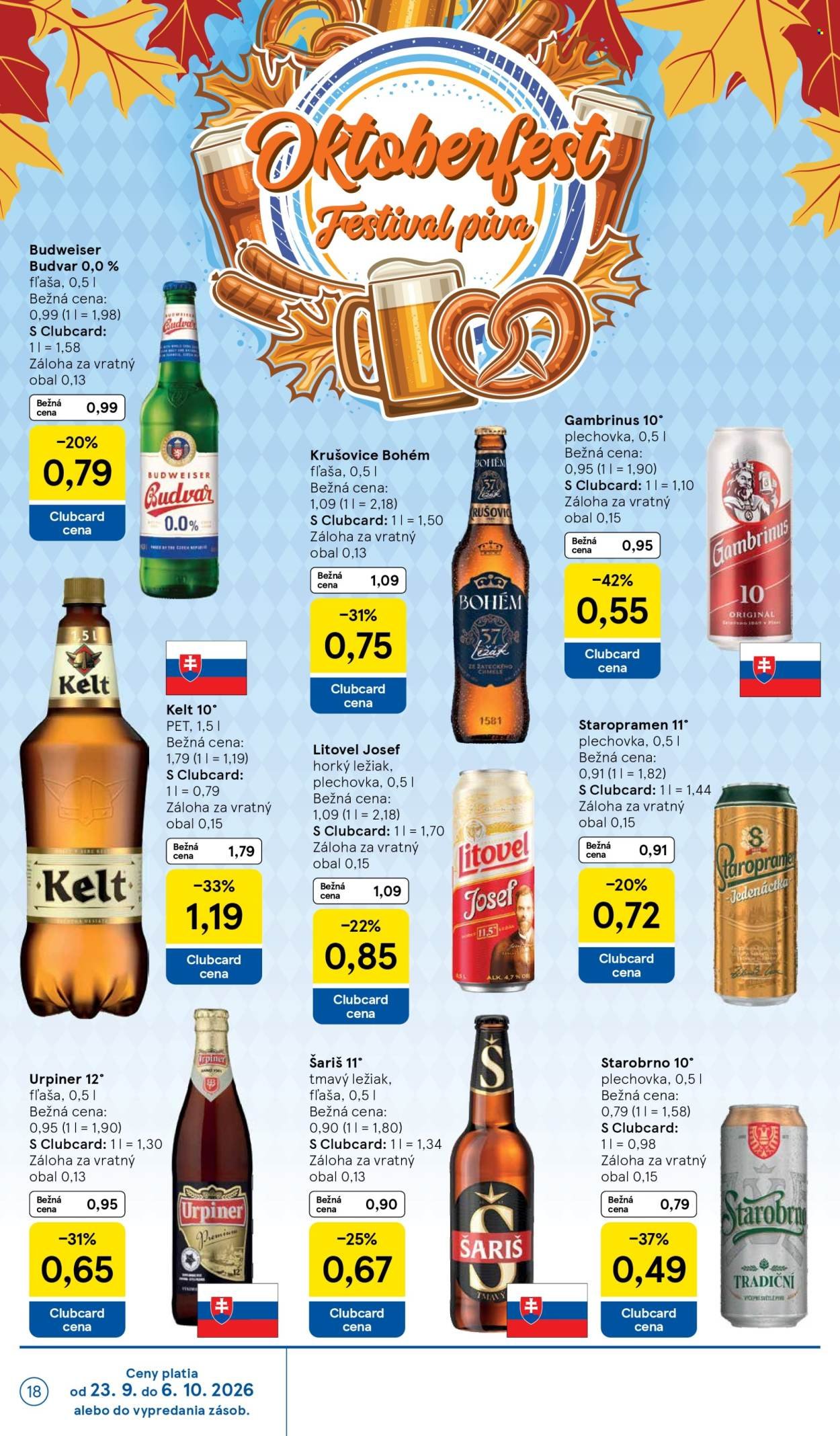 TESCO leták - Od stredy 23.9.2026