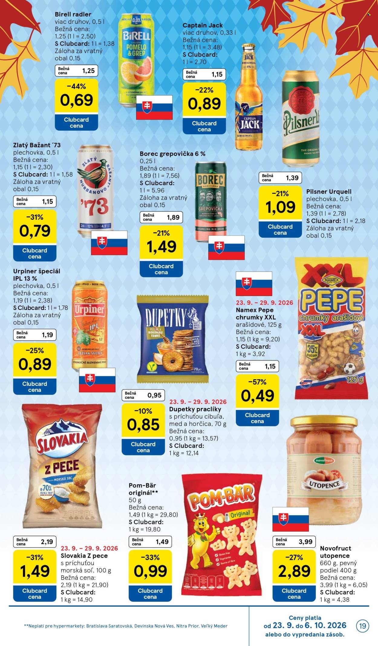 TESCO leták - Od stredy 23.9.2026