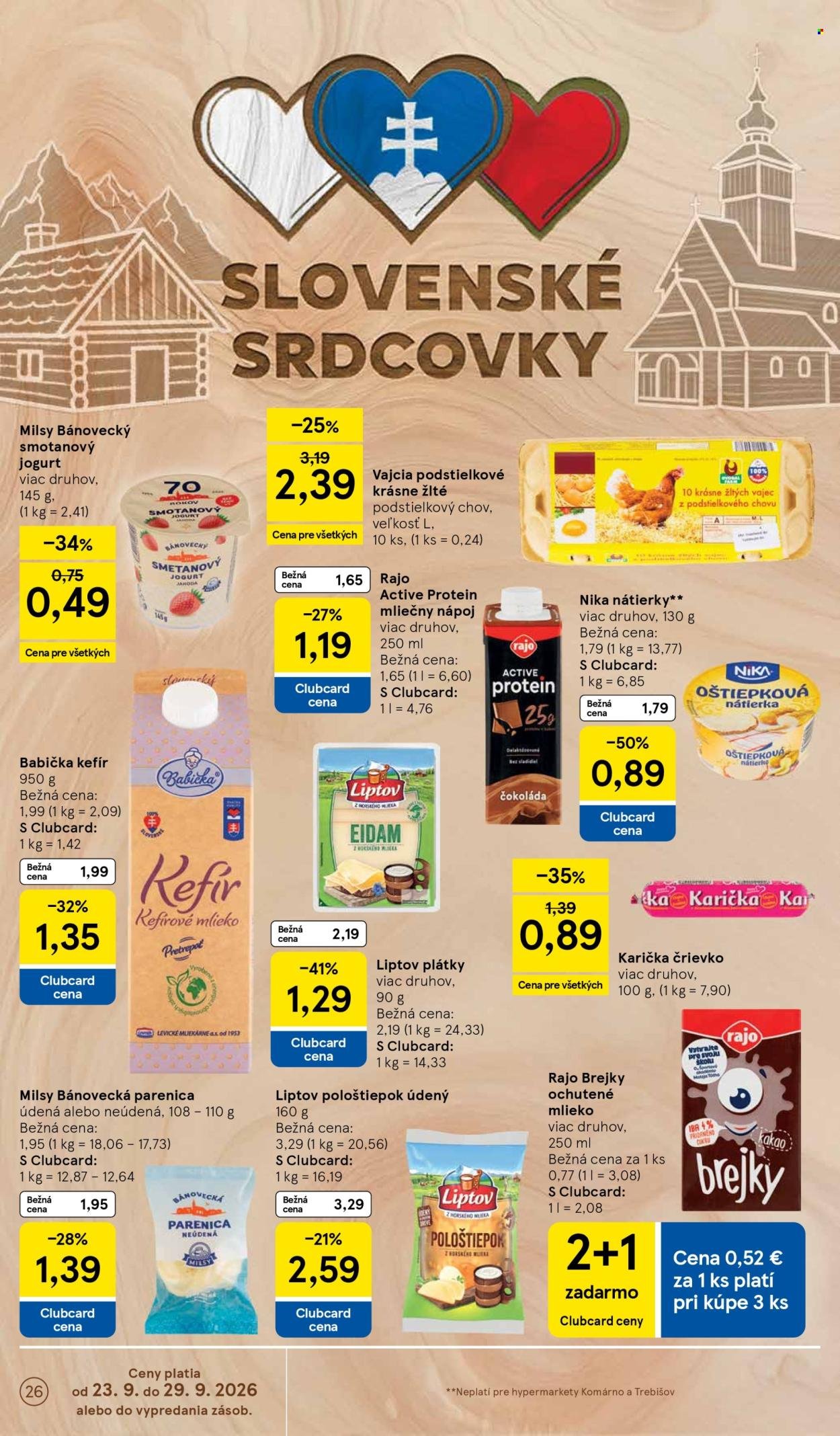 TESCO leták - Od stredy 23.9.2026