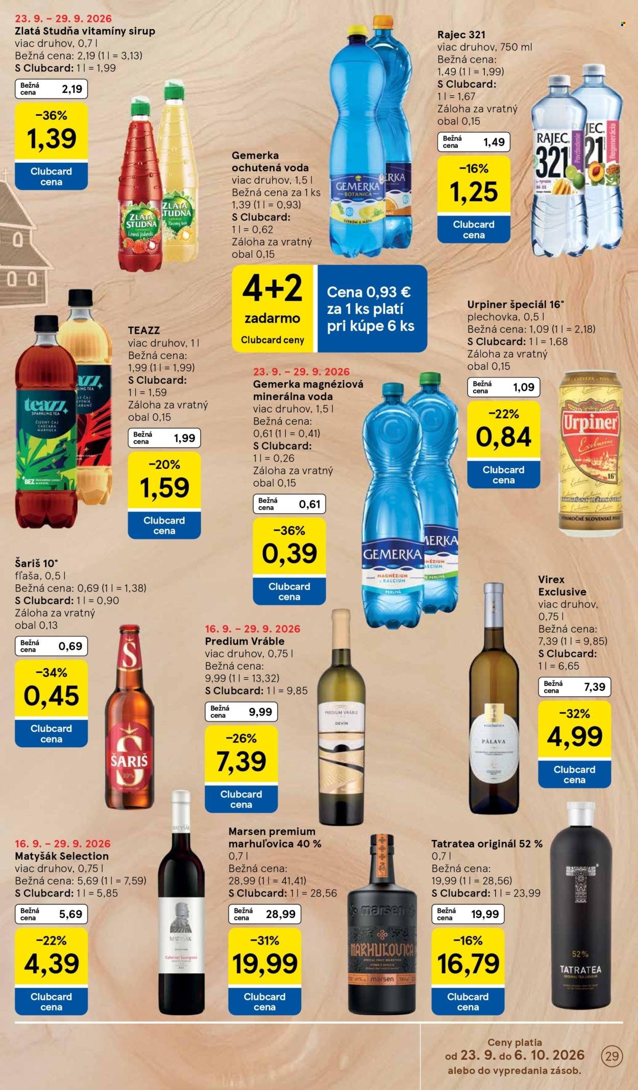 TESCO leták - Od stredy 23.9.2026