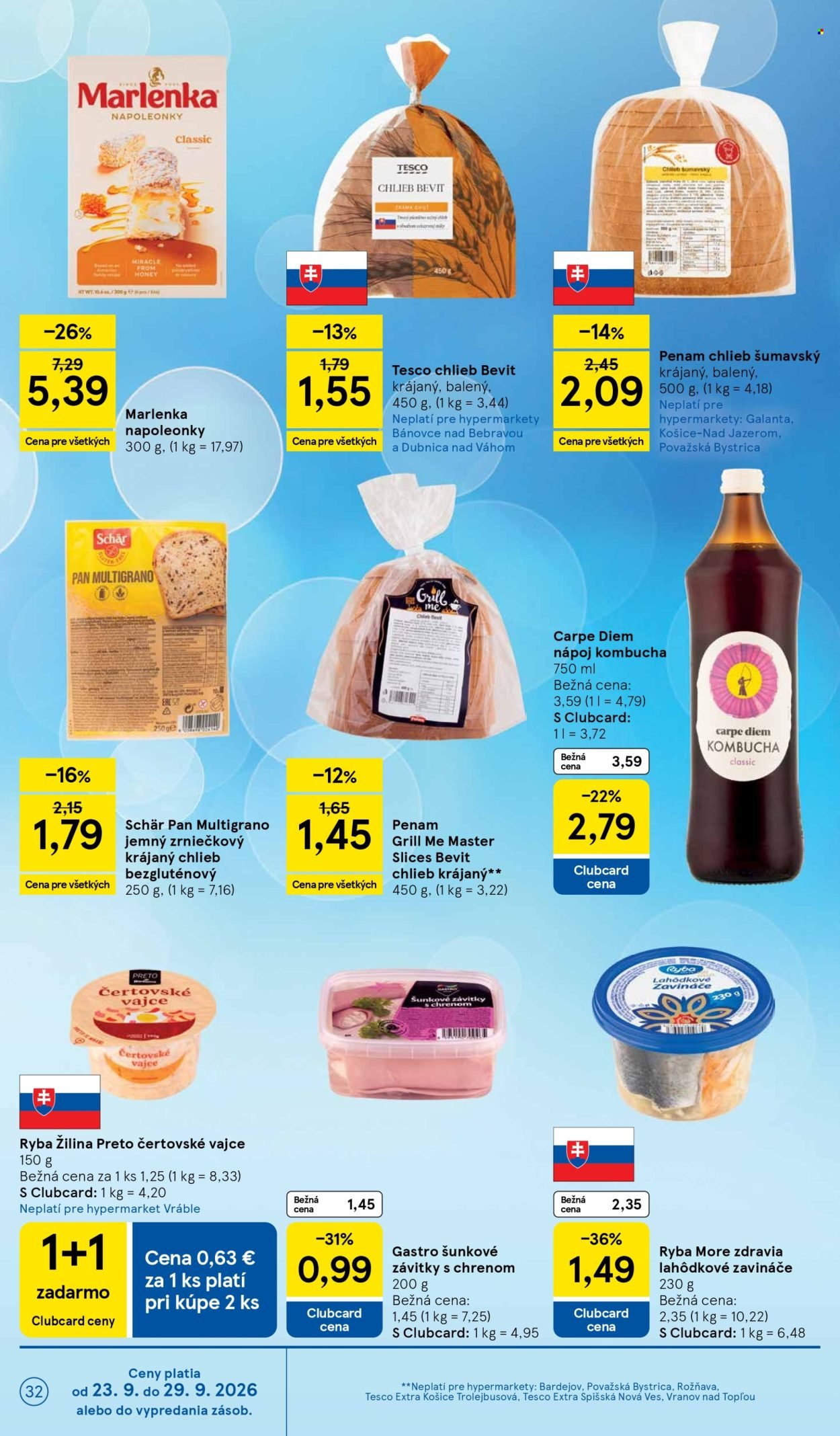 TESCO leták - Od stredy 23.9.2026