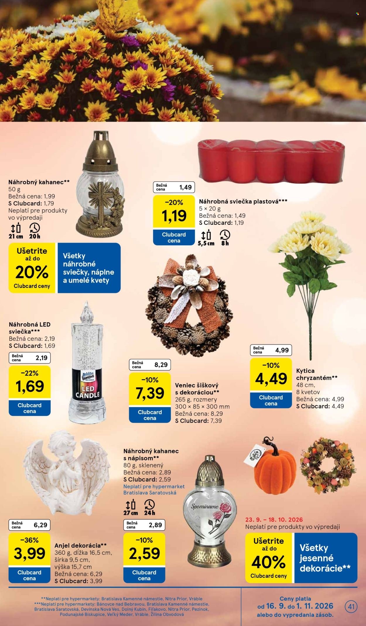 TESCO leták - Od stredy 23.9.2026