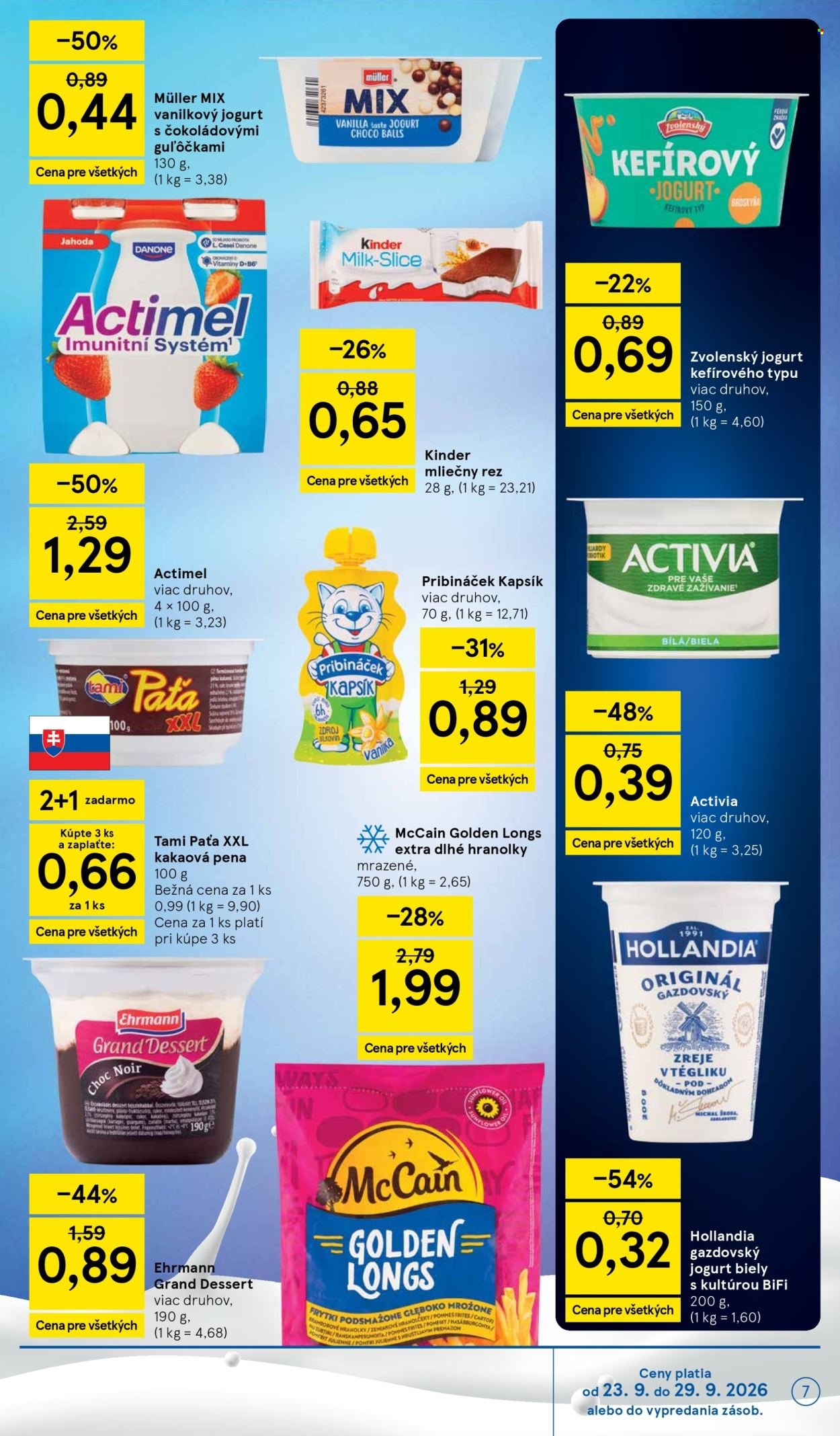 TESCO leták - Od stredy 23.9.2026