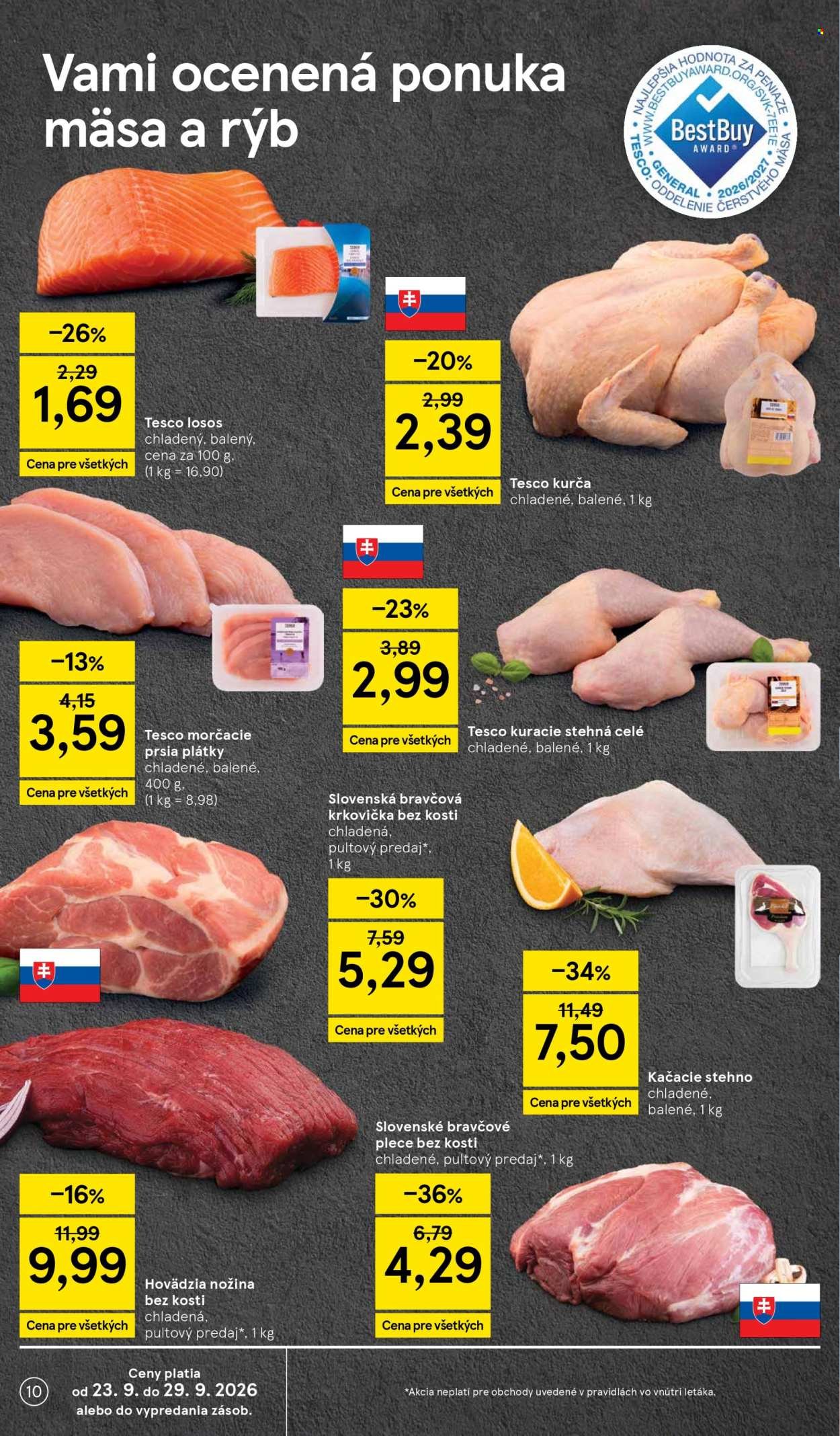 TESCO leták - Od stredy 23.9.2026