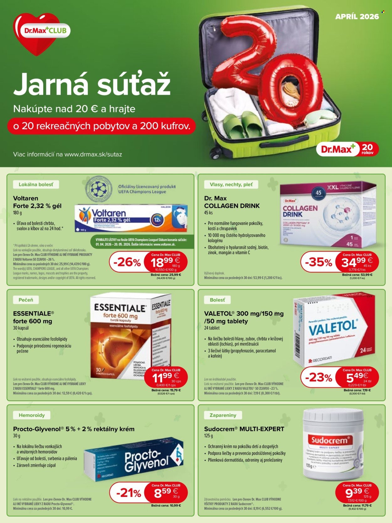 DR. MAX leták - Od stredy 1.4.2026 (2026-04-01 - 2026-04-30) | 1