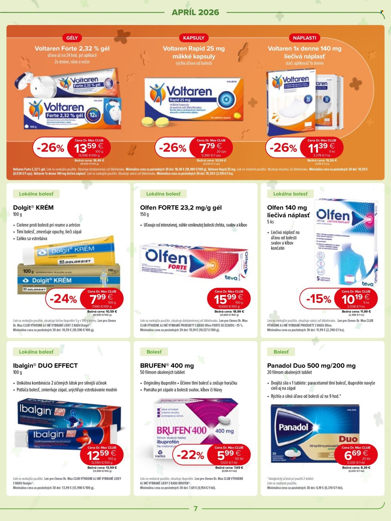 DR. MAX leták - Od stredy 1.4.2026 (2026-04-01 - 2026-04-30) | 7