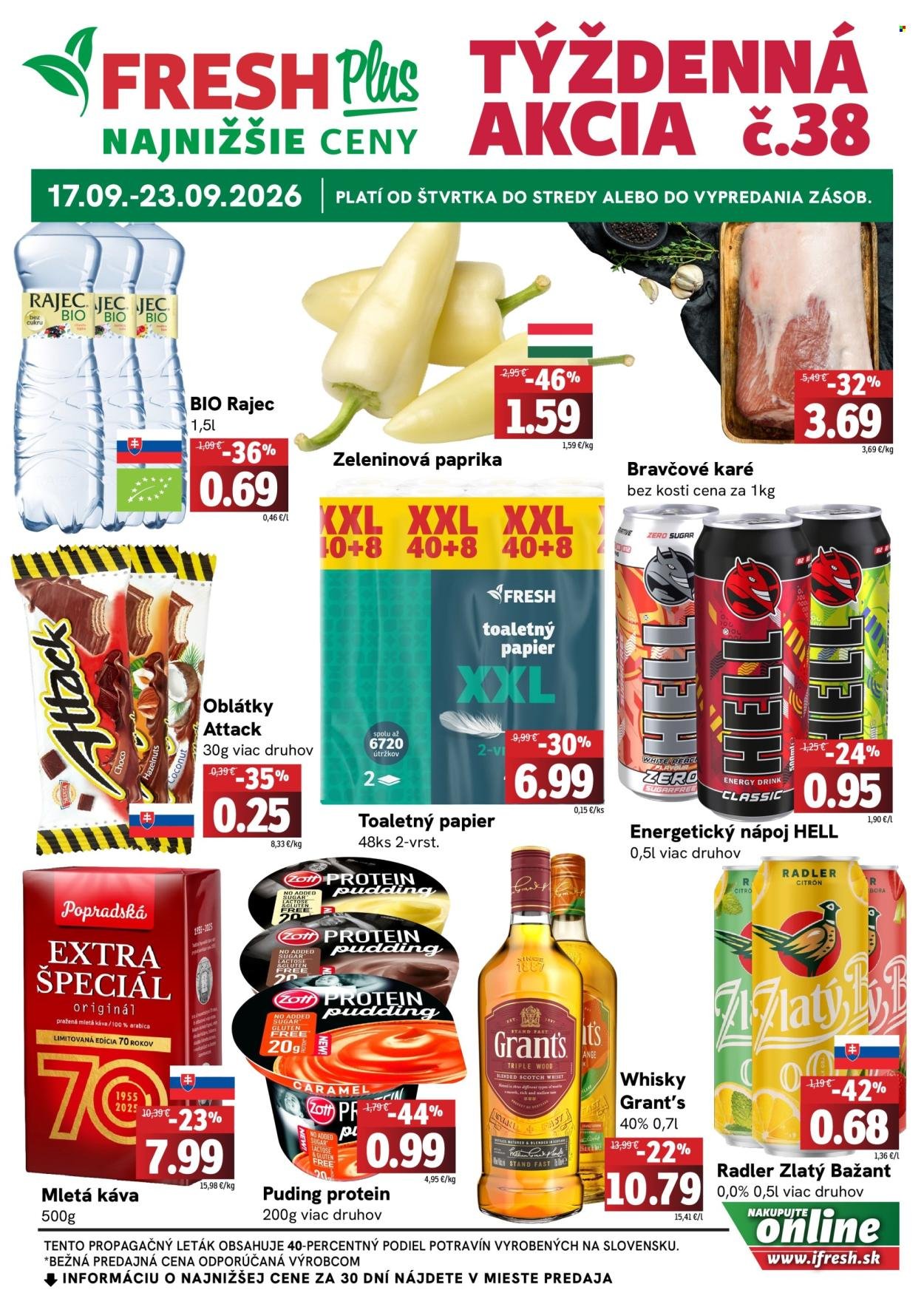 FRESH leták - Týždenná akcia