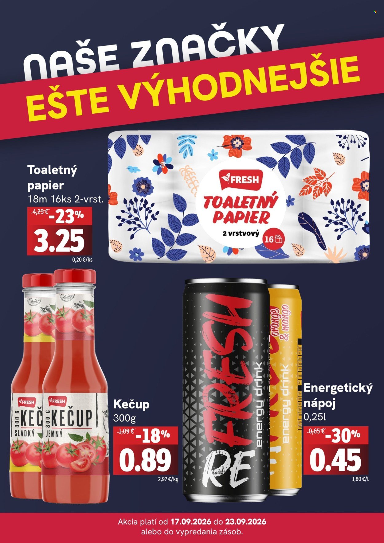 FRESH leták - Týždenná akcia