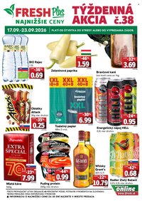 FRESH leták - Týždenná akcia