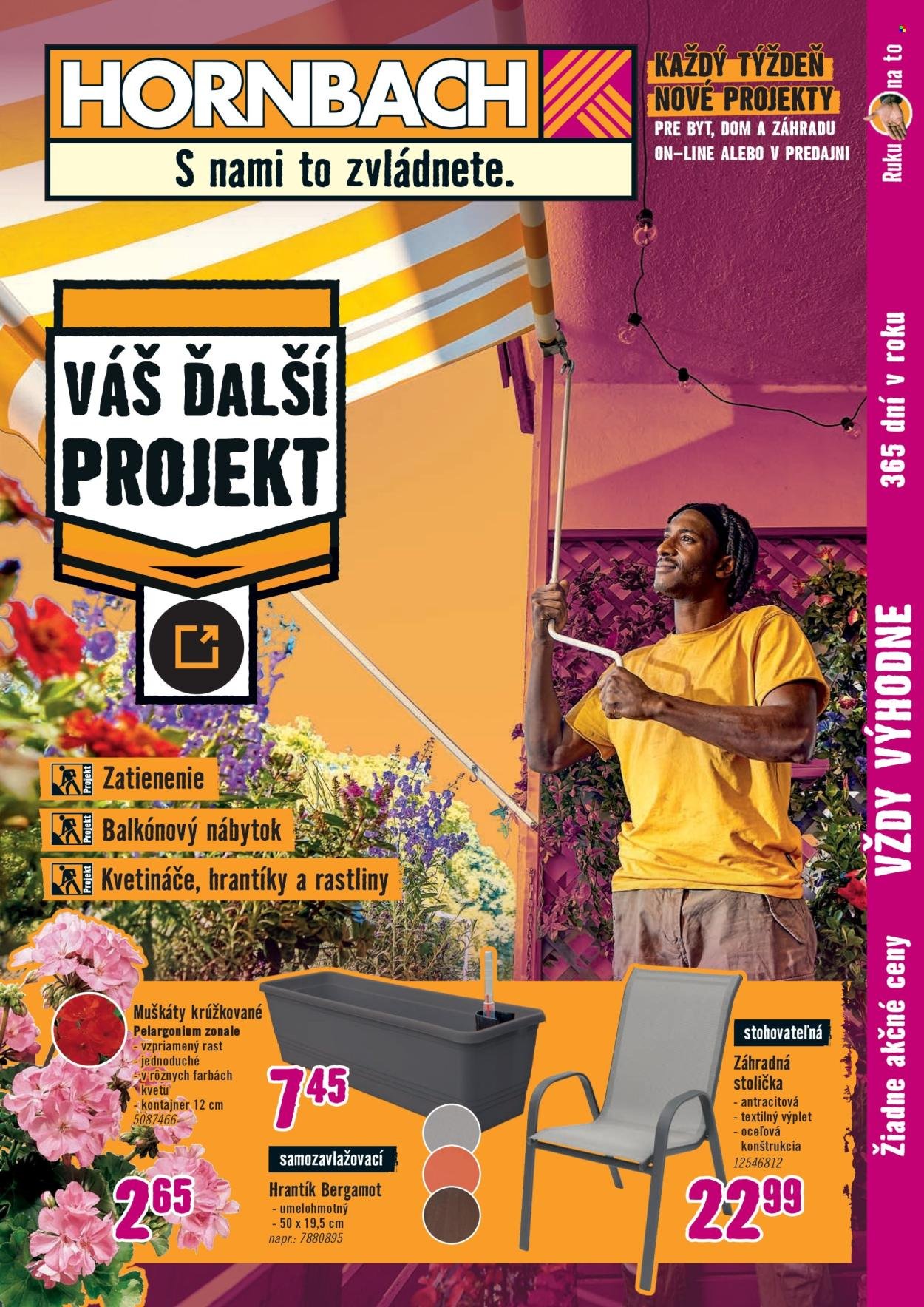 HORNBACH leták - Váš ďalší projekt - Balkon (2026-05-13 - 2026-05-27) | 1