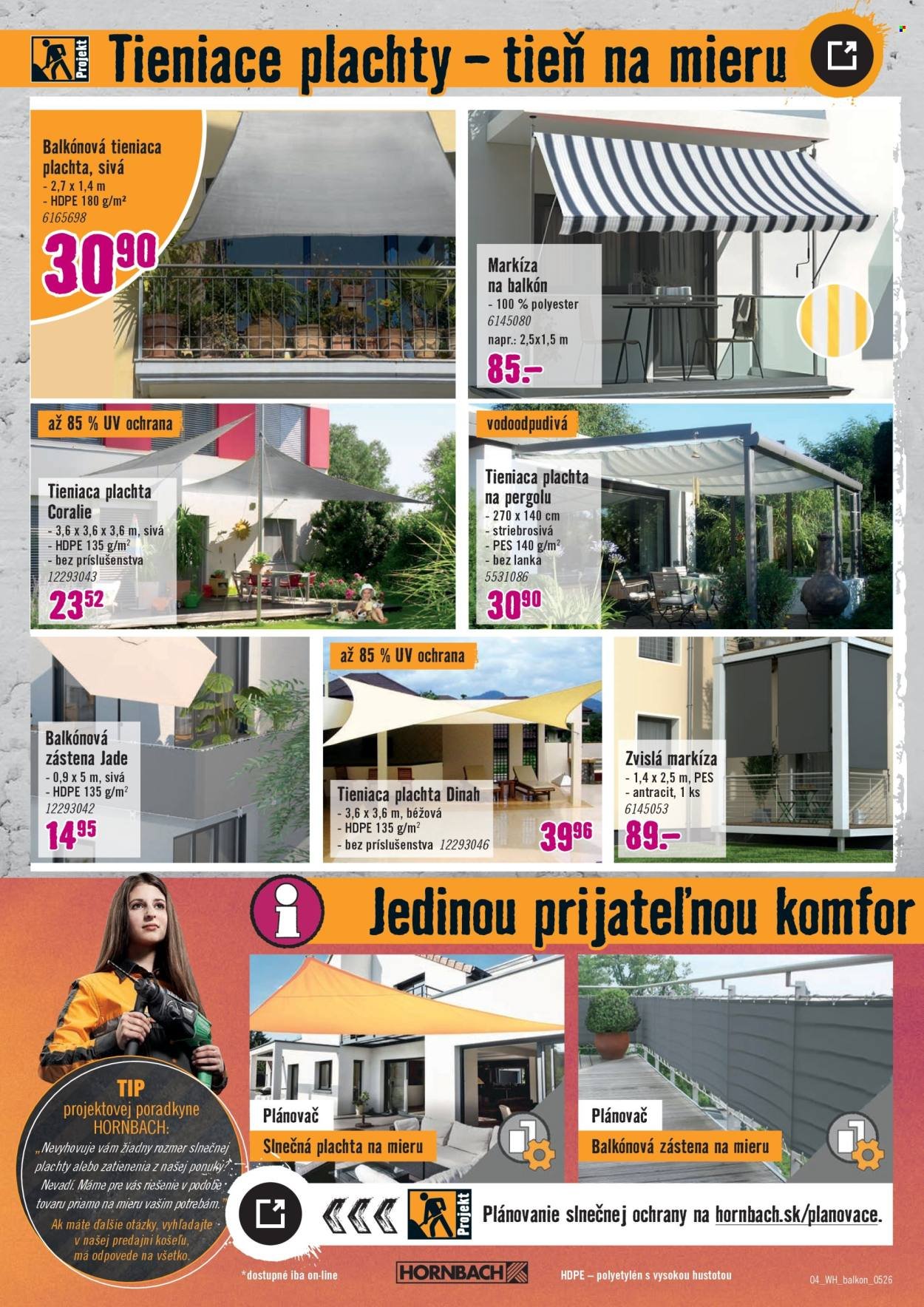 HORNBACH leták - Váš ďalší projekt - Balkon (2026-05-13 - 2026-05-27) | 4