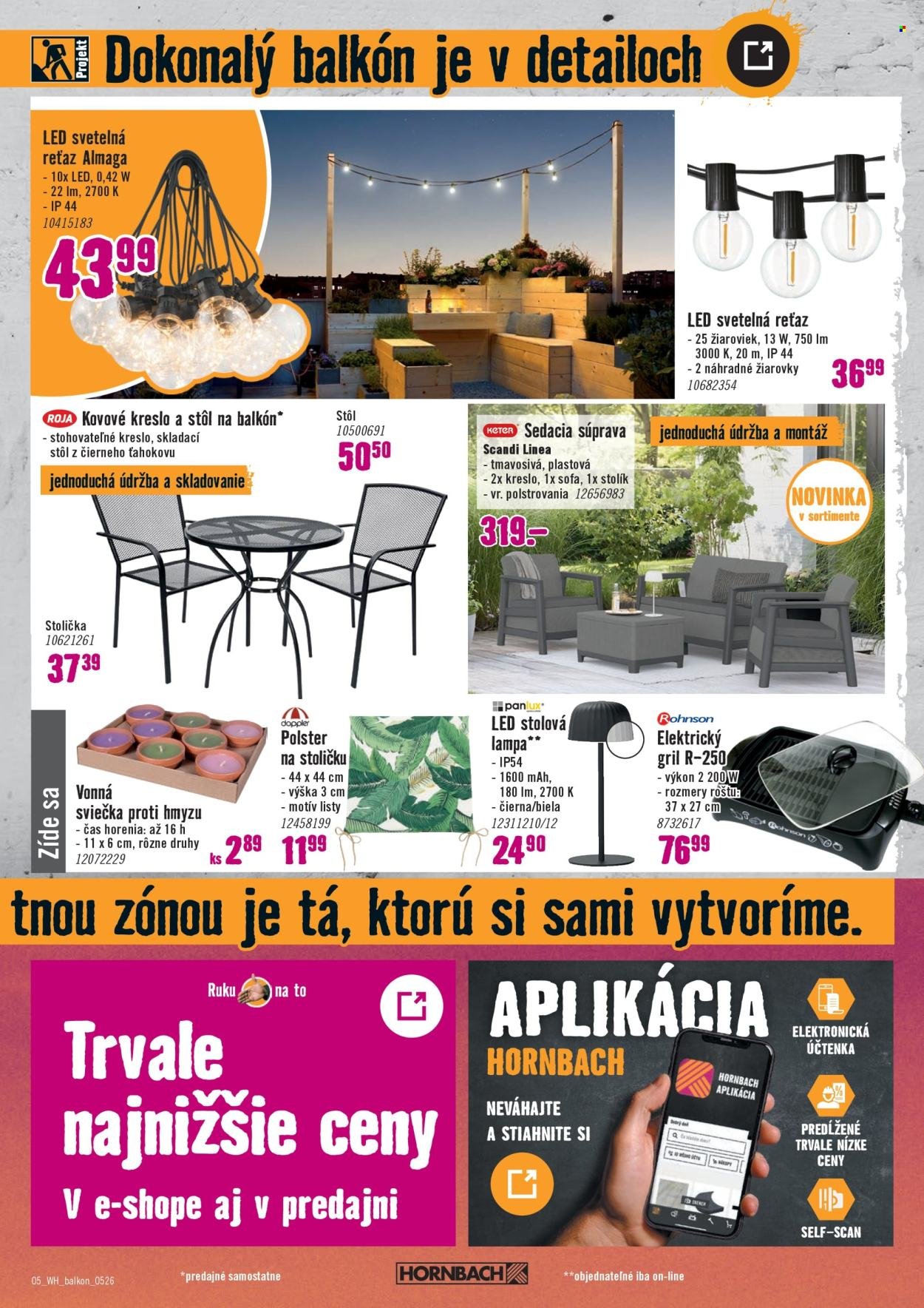 HORNBACH leták - Váš ďalší projekt - Balkon (2026-05-13 - 2026-05-27) | 5
