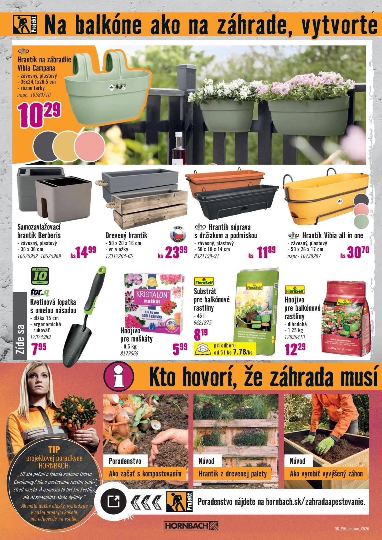 HORNBACH leták - Váš ďalší projekt - Balkon (2026-05-13 - 2026-05-27) | 6