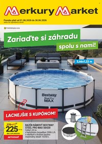 MERKURY MARKET leták - Zariaďte si záhradu spolu s nami!