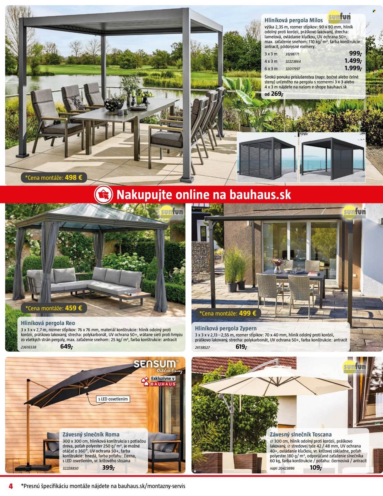 BAUHAUS leták - Aktuálna ponuka