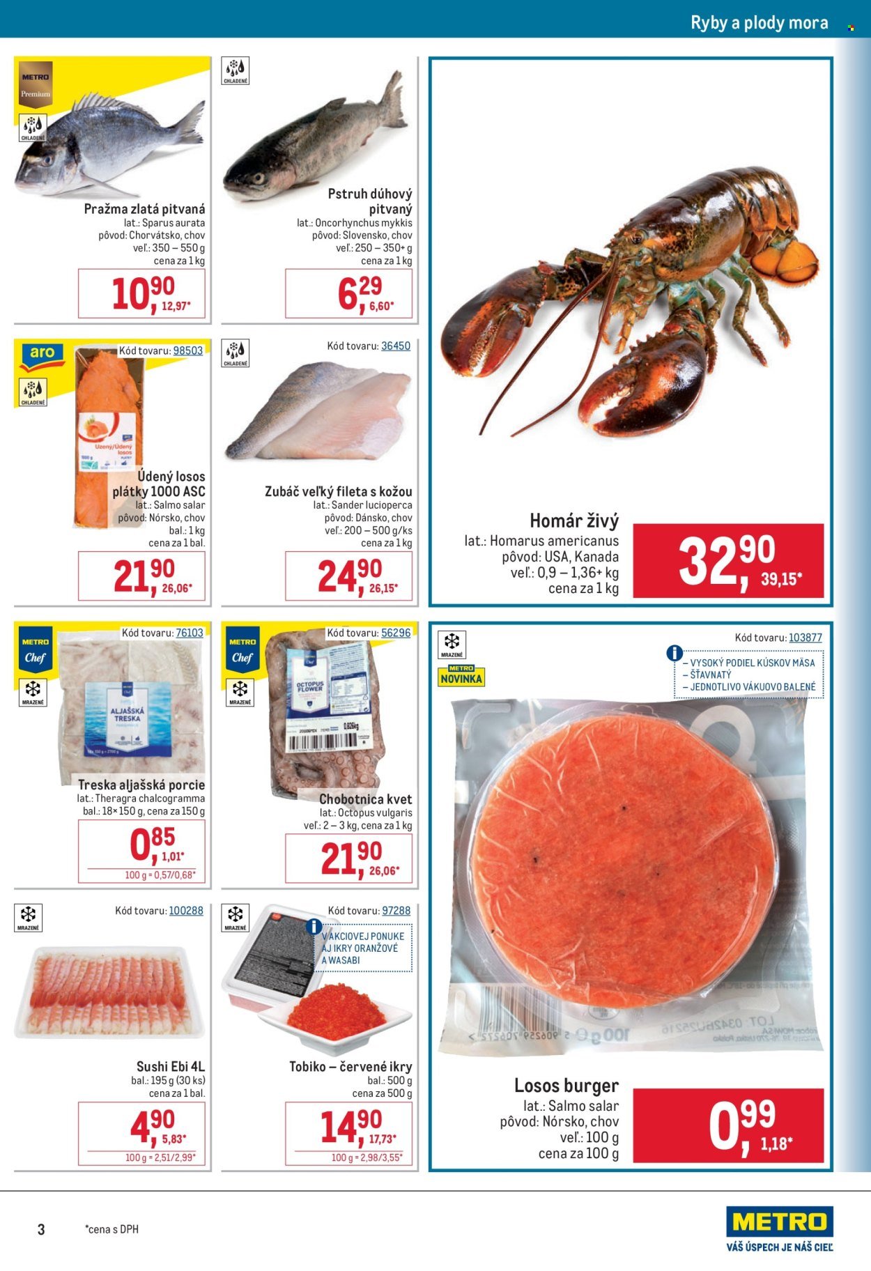 METRO leták - Gastronómia (2025-10-22 - 2025-11-04) | 3
